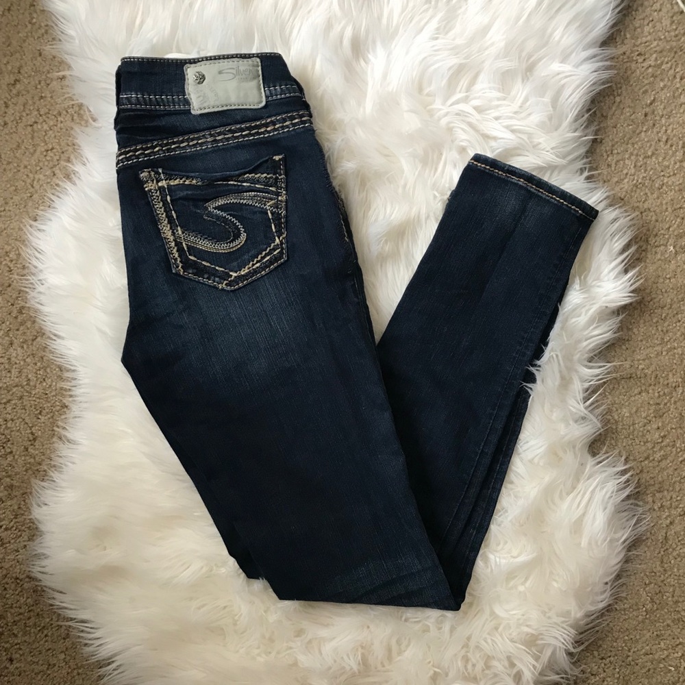 Silver “Suki Skinny” Jeans